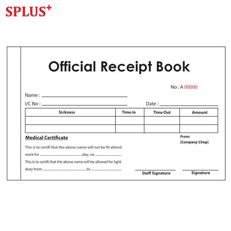 Official Receipt Sample Fill Online Printable Fillable Blank
