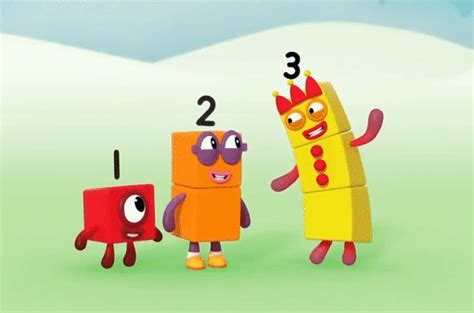 Numberblocks 3 And 4 Riding A Flying Motorbike In The Future Images