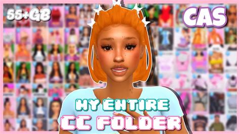 My Entire Cc Folder Download 😲💜 Free I 5000 Files I The Sims 4 Sims