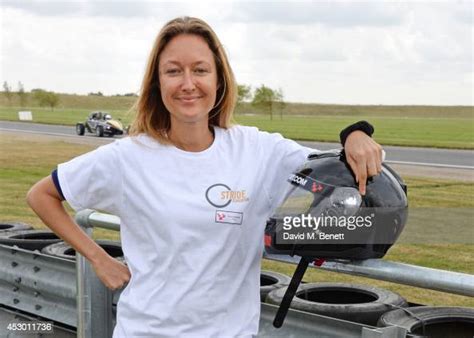 Anna Matthews Attends The Stride Foundation Track Day In Aid Of The