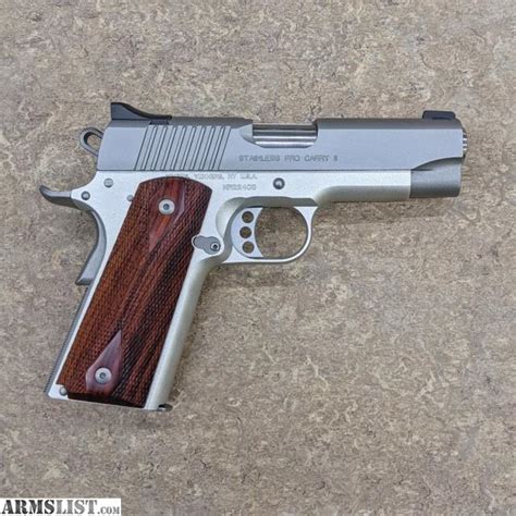 ARMSLIST For Sale Kimber Stainless Pro Carry II 45ACP With 2 Mags