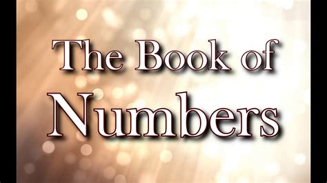 The Book Of Numbers Niv Dramatized Audio Bible Youtube