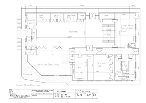Aberporth Village Hall Plans