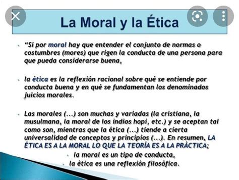 Ética Y Moral Diferencias Y Semejanzas Resumen Fácil