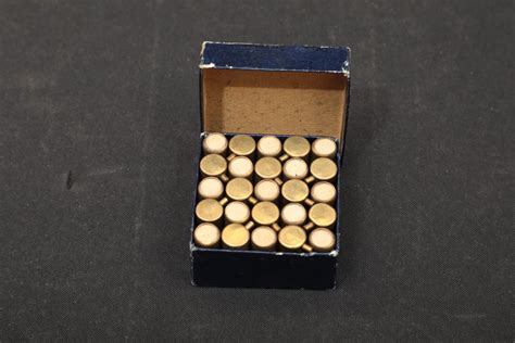 25x 9mm Pinfire Vintage Ammunition For Revolvers Lefaucheux 1x Complete