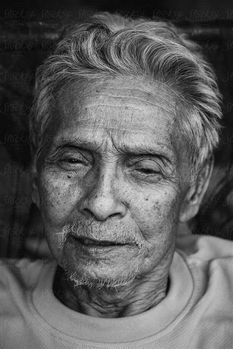 Portrait Of Asian Old Man By Stocksy Contributor Chalit Saphaphak