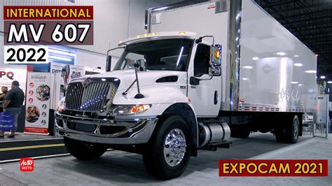2022 International Mv 607 Pick Up And Delivery Truck Exterior And