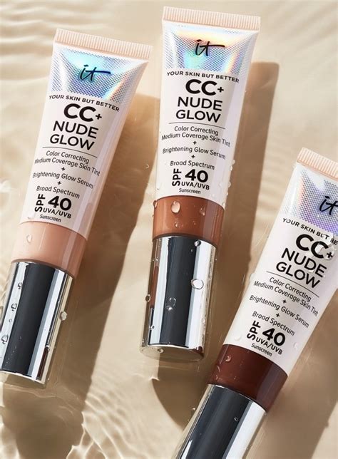 It Cosmetics Cc Nude Glow Foundation Healthy Glow With Hydration