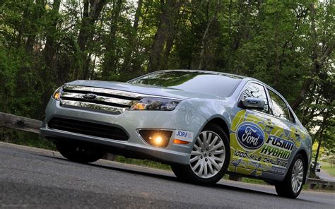 2010 Ford Fusion Hybrid Challenge Widescreen Exotic Car Wallpaper 03