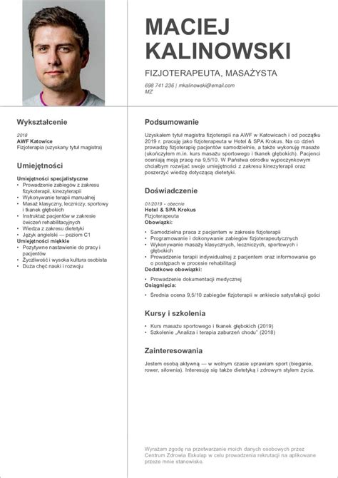 Przykladowe Cv