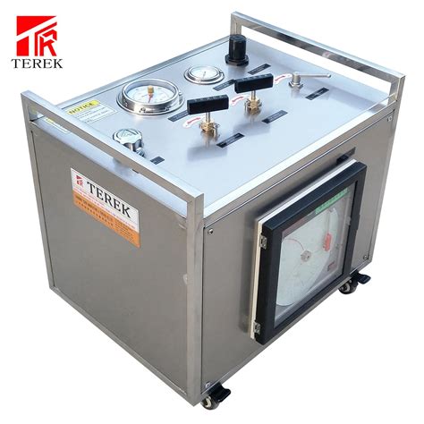 Treak The Latest Pneumatic Liquid Booster Pump Equipment With Recorder