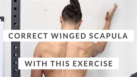 Correct Winged Scapula Don T Skip This Scapular Rotation Exercise Hot Sex Picture