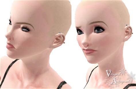Mod The Sims Industrial Piercing Ear Piercing