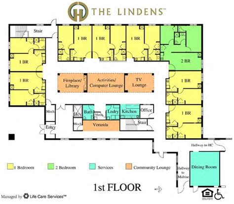 The Lindens Assisted Living Suites How To Plan Floor Plans