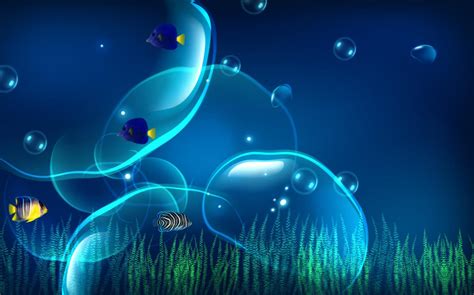 Download Abstract Ocean World Screensaver Animated