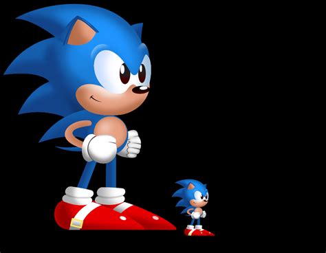 Sonic The Hedgehog Hd Sprite By Sonicgen91 On Deviantart