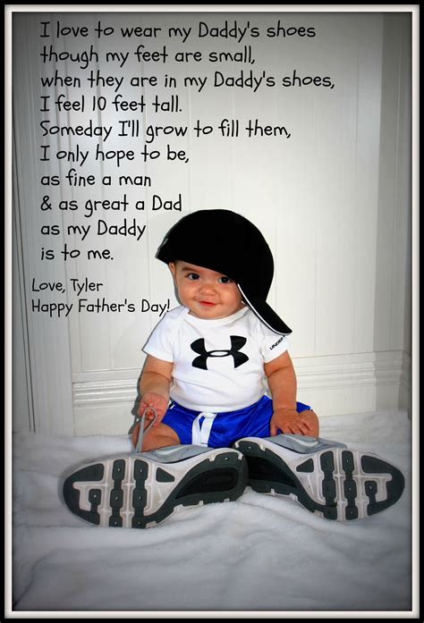 DIY Father's Day Photo Gift! Use your hubby's shoes and  