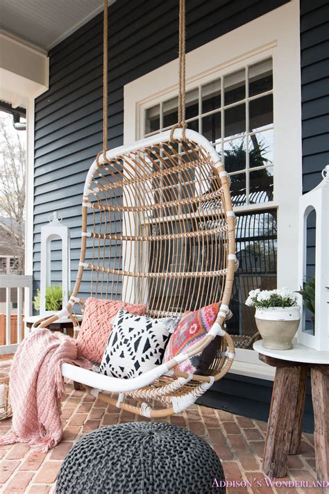 Our Fun And Colorful Bohemian Spring Porch Update Reveal