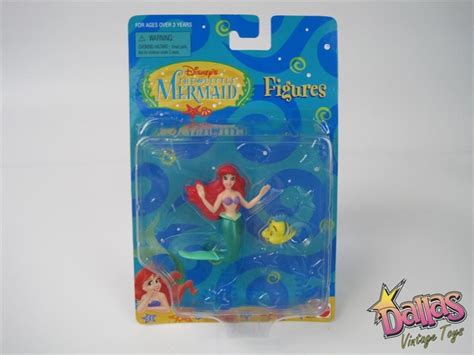 mattel disney s the little mermaid figures ariel and flounder 1d