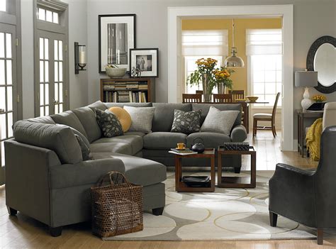 Hgtv Home Custom Upholstery Left Cuddler Sectional By Bassett Furniture