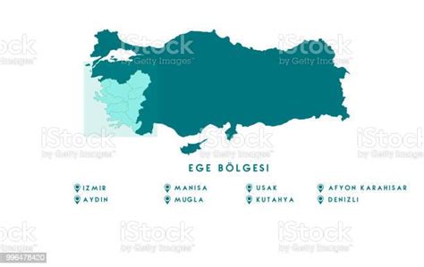 Map Of Turkey High Detailed Vector Map Turkey Stock Illustration