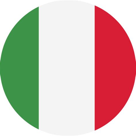 Circle Flag Of Italy 11571348 Png