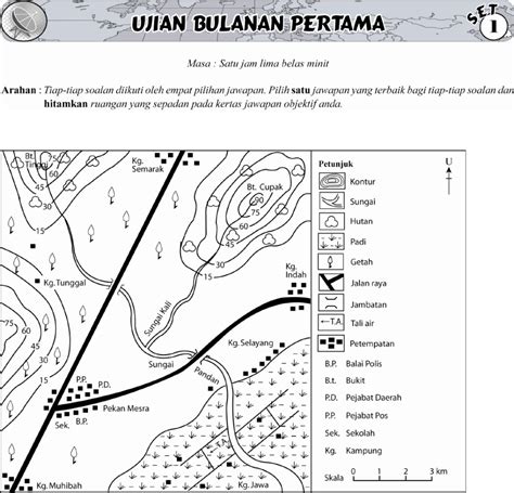 Peta Topografi Tingkatan Peta Topografi Geografi Tingkatan Kssm Hot