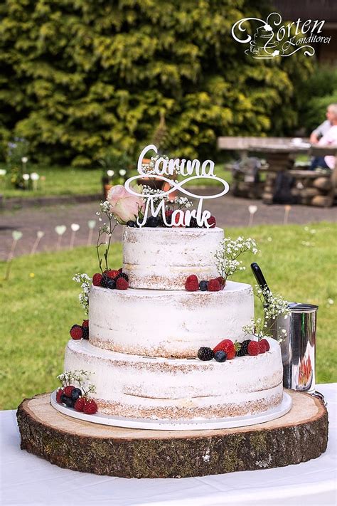 Naked Cake Hochzeitstorten Schlidt