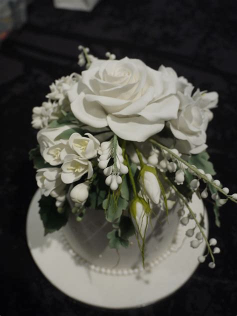 Perfectly match our silk flowers to your wedding colors, themes. Sugar Flowers On Wedding Cake - CakeCentral.com