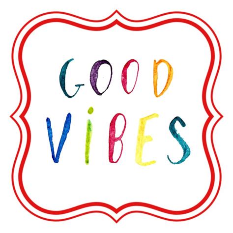 Poster Good Vibes Free Image Download