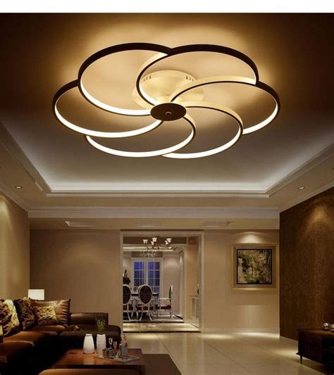 Get stylish look in your interior by using led false ceiling lights for living room and led strip false ceiling lighting for false ceiling, pop design. √32+ Inspirational Living Room Ideas Design | Bedroom ...