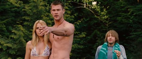 The cabin in the woods. Horror Hunks: Chris Hemsworth & Jesse Williams in The ...