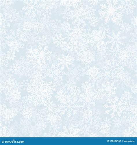 Frost Effect Vector Seamless Pattern Stock Vector Illustration Of