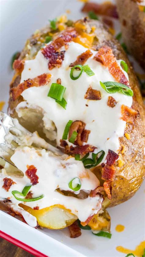 Potatoes are done when they yield easily to a fork or give readily when you squeeze them. Perfect Oven Baked Potatoes Recipe: Crispy & Roasted ...
