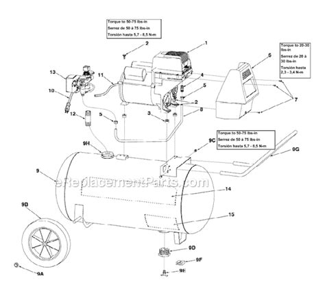 Coleman Powermate Compressor Parts List