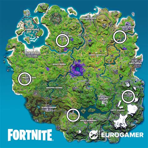 Fortnite Bus Stop Locations Where To Leave Secret Documents At A Bus