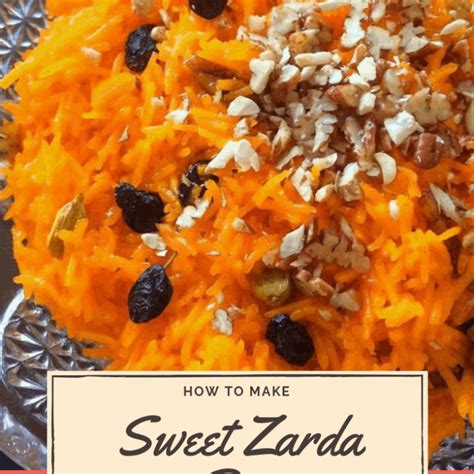 Zarda Pakistani Sweet Rice Fatima Cooks