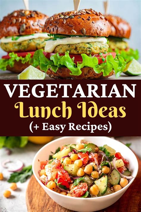 Vegetarian Recipes For Lunch