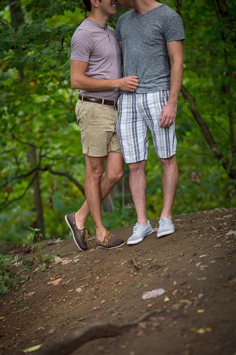 Outdoor Gay Engagement Shoot In Massachusetts Popsugar Love Sex