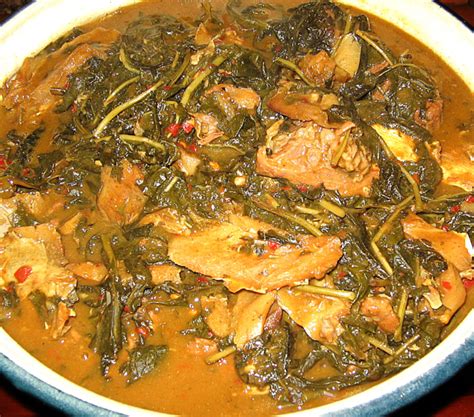 All African Dishes Bitterleaf Soupofe Onugbu