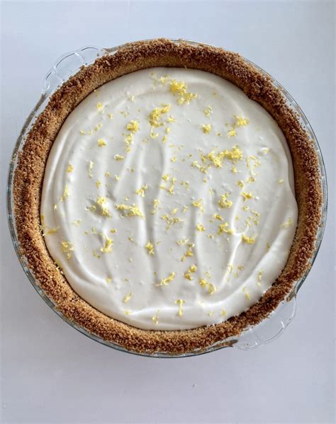 No Bake Lemon Icebox Pie Dang That S Sweet