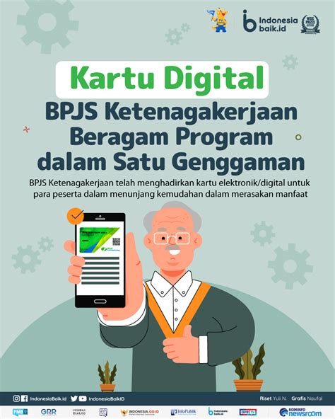 Kartu Digital Bpjs Ketenagakerjaan Beragam Program Dalam Satu