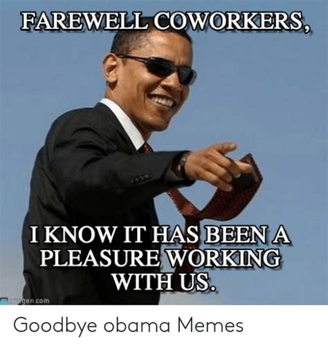 There will be meme songs! ️ 25+ Best Memes About Goodbye Coworker Meme | Goodbye ...