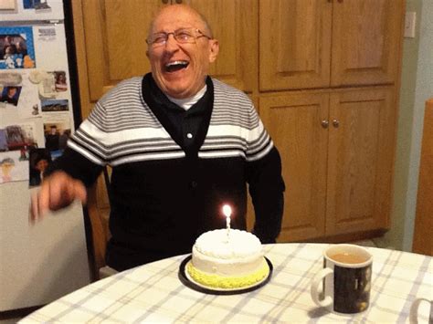 My Grandfather Has Advanced Alzheimer S Disease This Is Him Learning It Is His 70th Birthday