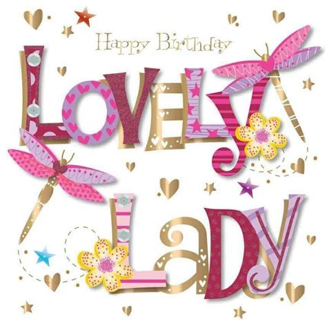 Happy Birthday Beautiful Lady Images And Quotes Shortquotescc