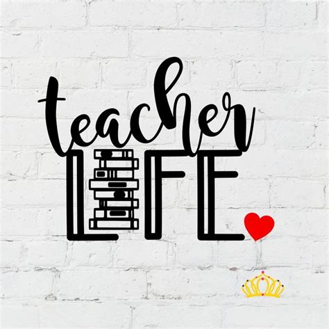 Teacher Life Decal — Dash Of Flair Teacher Quotes Inspirational