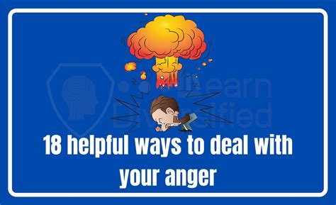 Anger Management 10118 Easy Ways To Help You Deal With Your Anger