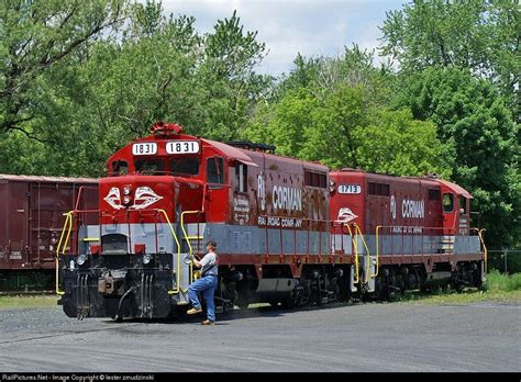 Rjcn 1831 Rj Corman Railroads Emd Gp16 At Allentown Pennsylvania By