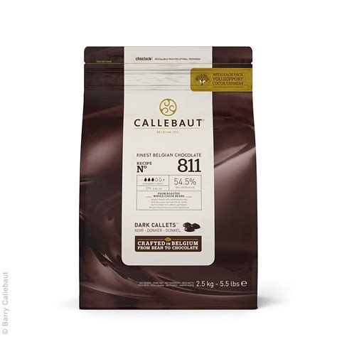 Callebaut Recipe No 811 Finest Belgian Dark Chocolate