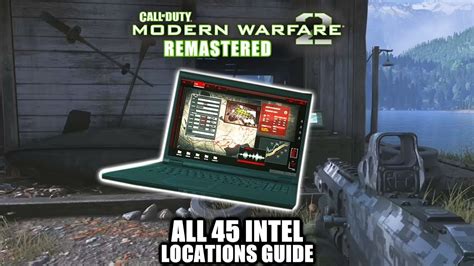 Call Of Duty Modern Warfare 2 Remastered Intel Locations All 45
